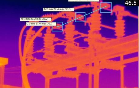 红外成像检测流程
